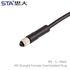 Straight Female Plug
