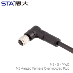 Angled Female Plug