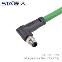 Angled Male Plug