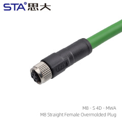 Straight Female Plug