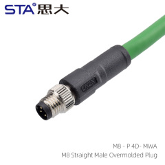 Straight Male Plug