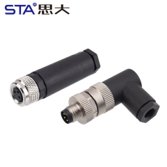 M8 Plastic Assembled Plug