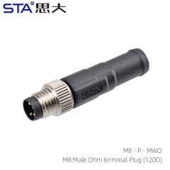 M8 Male Ohm terminal Plug