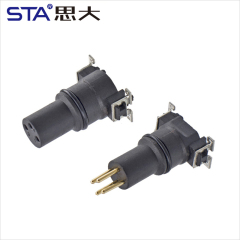M8 Male/Female SMD Socket Connector 3 4 5 6 8 pins options