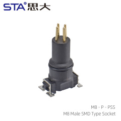 M8 Male SMD Type Socket