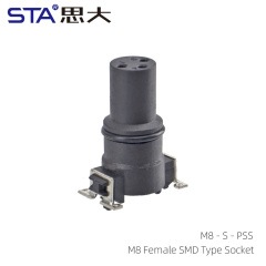 M8 Female SMD Type Socket