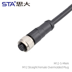 Straight Female Plug
