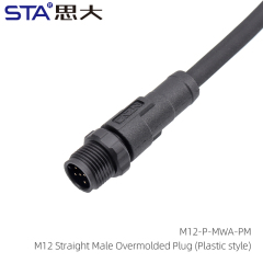 Straight Male Plug