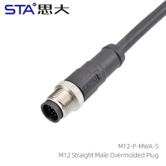 Straight Male Plug