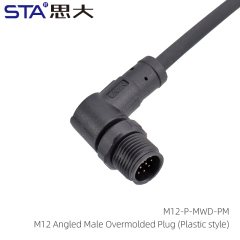 Angled Male Plug