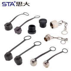 M12 Dust Cover Inner & Outer Screw Waterproof Protective Cap