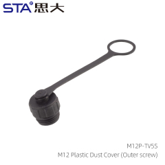 M12 Plastic Dust Cover (Outer screw)