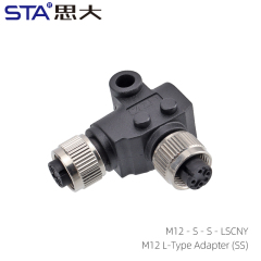 M12 L-Type Adapter(SS)