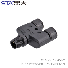 M12 Y-Type Adapter (PSS Plastic type)
