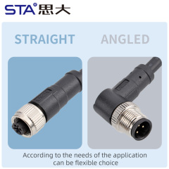 M12 C-coded Connectors | Plugs, Sockets, Overmolded, Assemblies