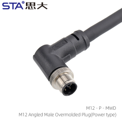 Angled Male Plug