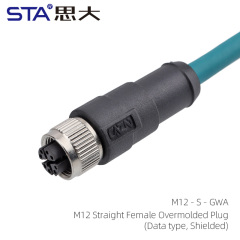 Straight Female Plug