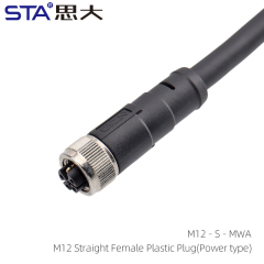 Straight Female Plug