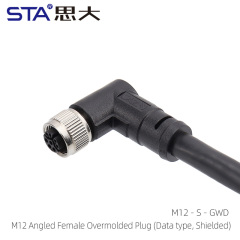 Angled Female Plug