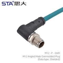 Angled Male Plug