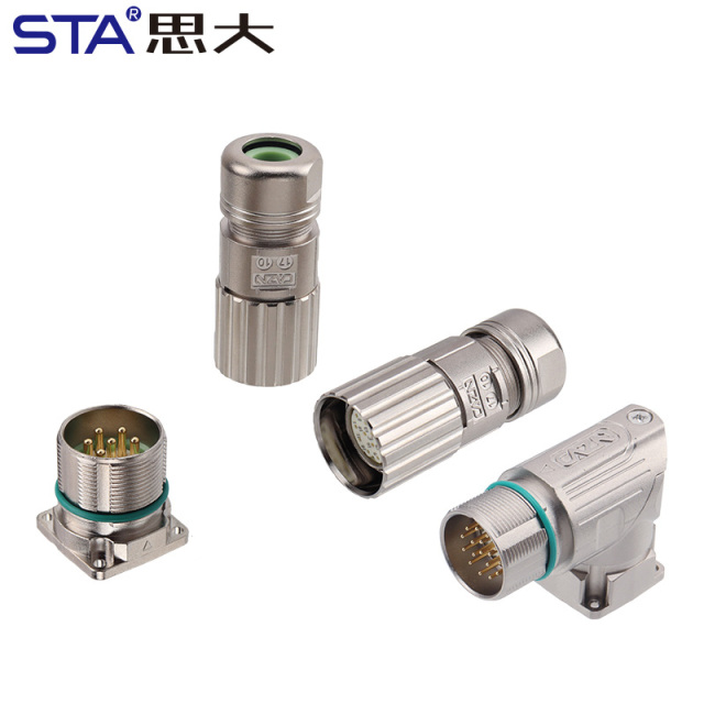 M623 Signal Transmission Plug Connector | IP67 Straight & Angled