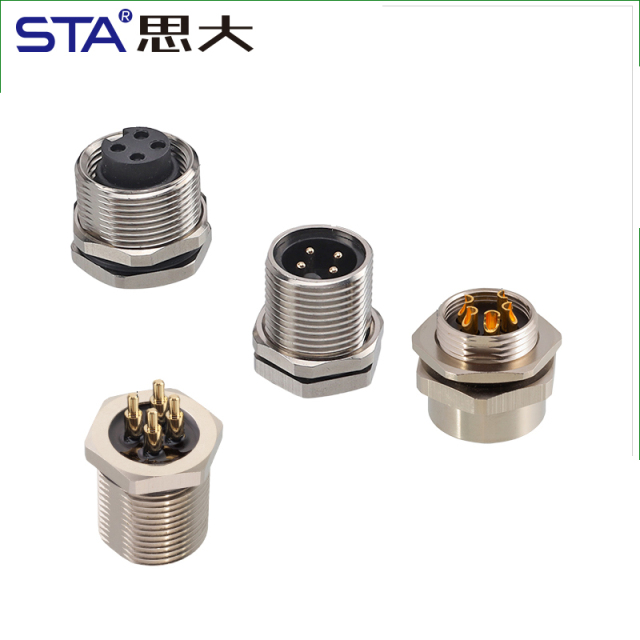7/8 Socket Connector | IP67 Solder & PCB Type