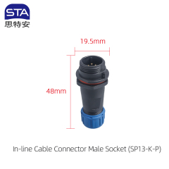 Straight Mating Male Plug