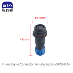 Straight Mating Female Plug