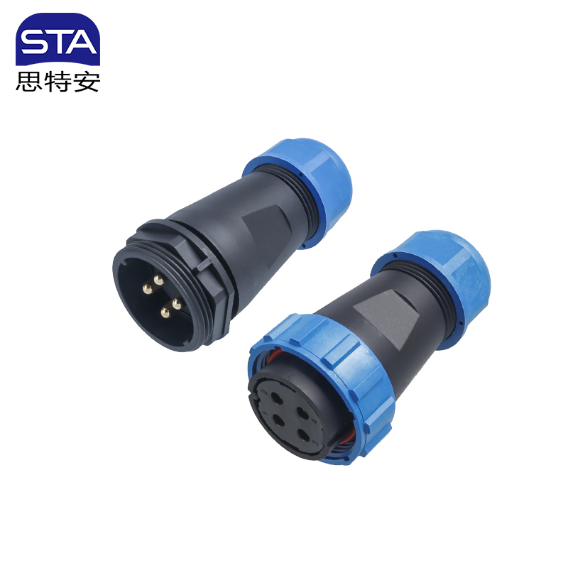 SP28 Aviation Plug IP68 Waterproof Panel Mount Socket Electric Cable Connector
