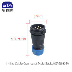 Straight Mating Male Plug