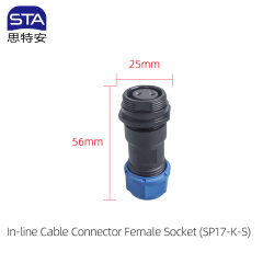 Straight Mating Female Plug