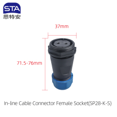 Straight Mating Female Plug