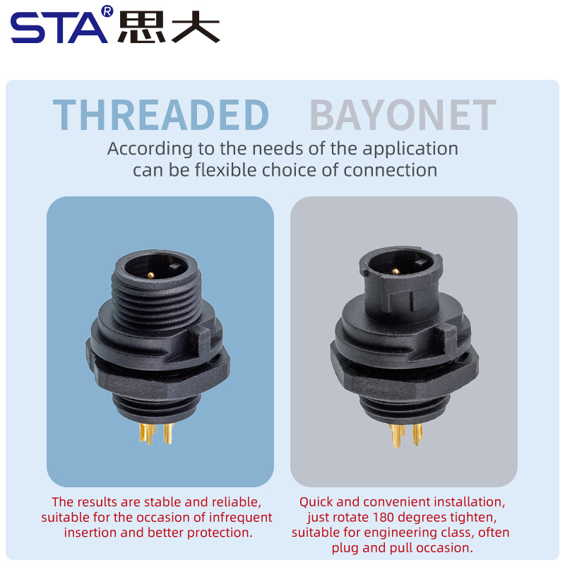 E7 Aviation Plug 7/16''Screw Field Assembled/Overmolded Plug Waterproof Cable Connector