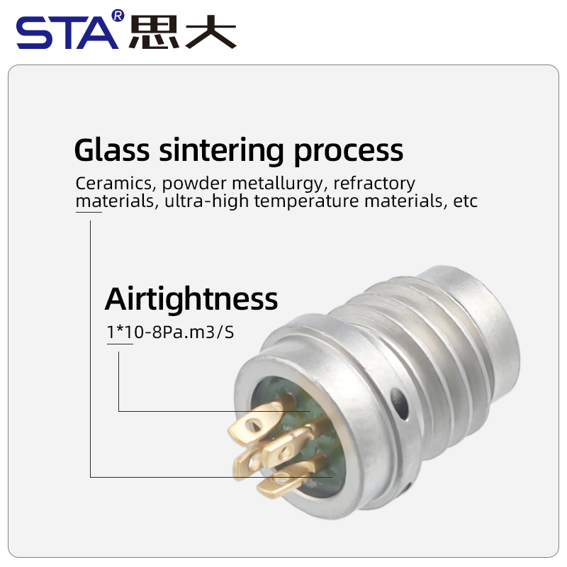 Tri-Axial Sensor Cable 4-Pin 1/4-28 UNF to BNC Connector Assembly