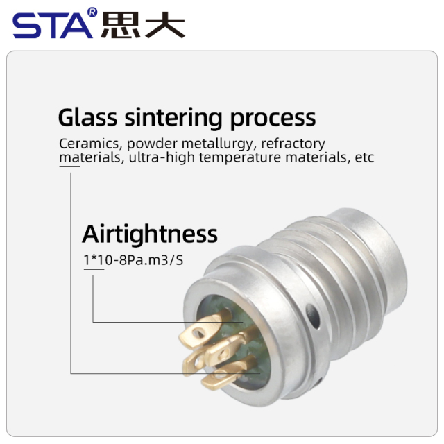 Tri-Axial Sensor Cable 4-Pin 1/4-28 UNF to BNC Connector Assembly