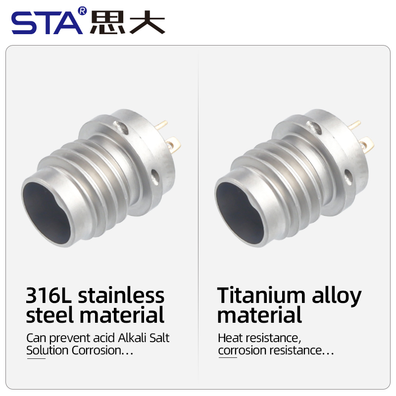 Tri-Axial Sensor Cable 4-Pin 1/4-28 UNF to BNC Connector Assembly