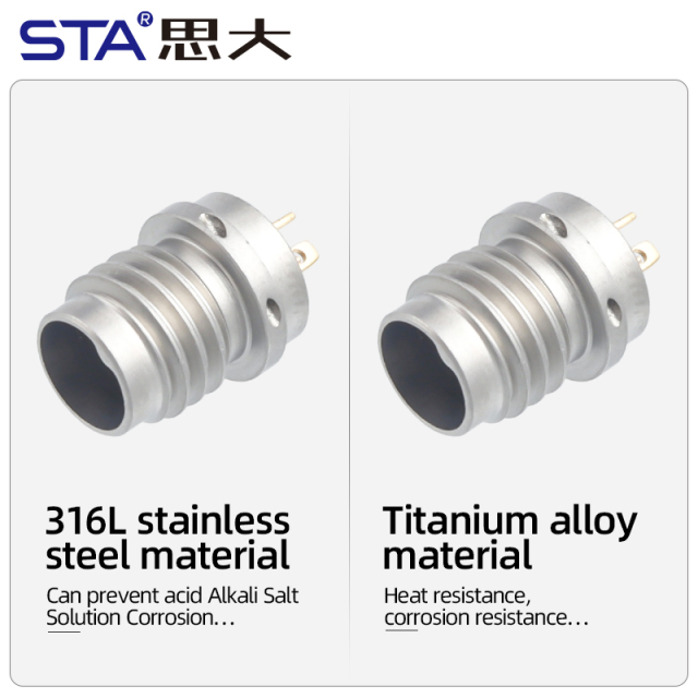 Tri-Axial Sensor Cable 4-Pin 1/4-28 UNF to BNC Connector Assembly