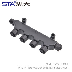 M12 T-Type Adapter (PSSSSS Plastic type)