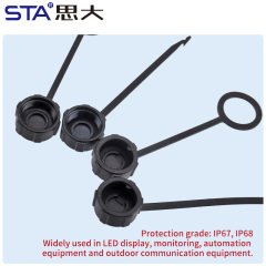 E7 7/16"-28UNS Dust Cover for Waterproof Connectors