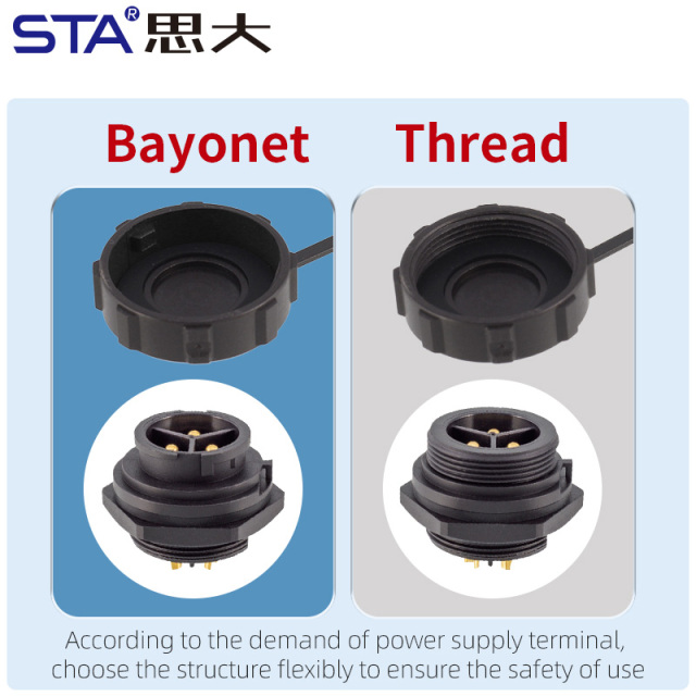 Waterproof Connector E13 13/16"-28UNS Dust Cover