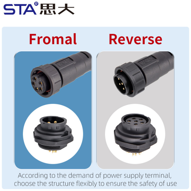 E13 13/16"-28UNS bayonet waterproof connector IP67/IP68