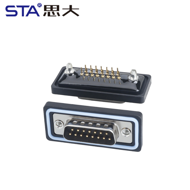 E-DB15 IP67 Waterproof D-SUB Connector Male Female Socket