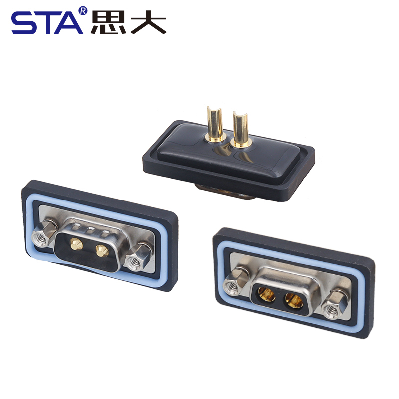 E-DB9 Waterproof D-SUB Connector IP65 / IP67