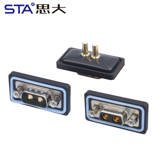 E-DB9 Waterproof D-SUB Connector IP65 / IP67