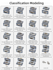E-DB9 Waterproof D-SUB Connector IP65 / IP67