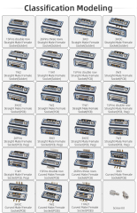 E-DB15 IP67 Waterproof D-SUB Connector Male Female Socket