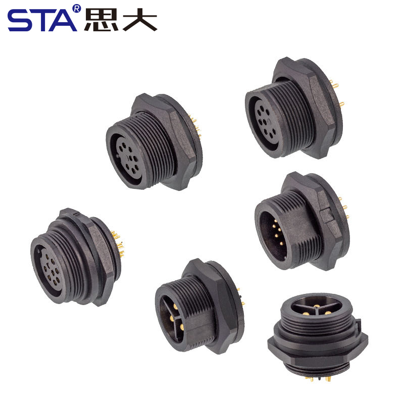 E13 series 13/16" bayonet waterproof socket IP67/IP68