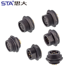 E13 series 13/16" bayonet waterproof socket IP67/IP68