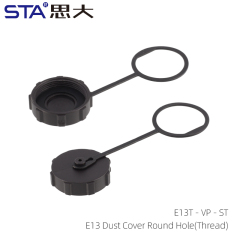 E13 Dust Cover Round Hole(Threaded)