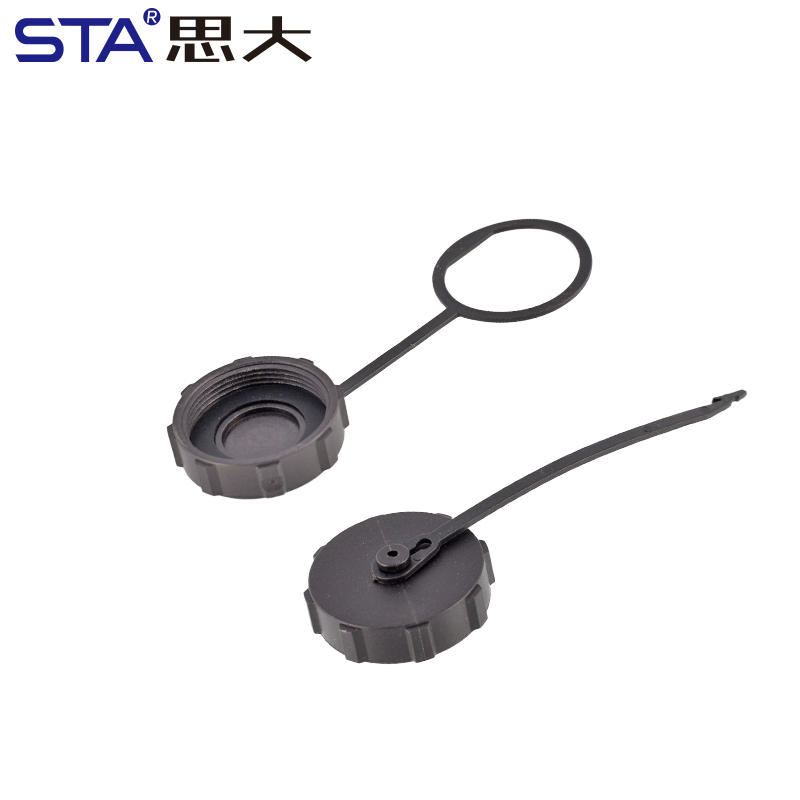 E13 13/16" Screw Threaded Dust Cover – Latch / Round Hole